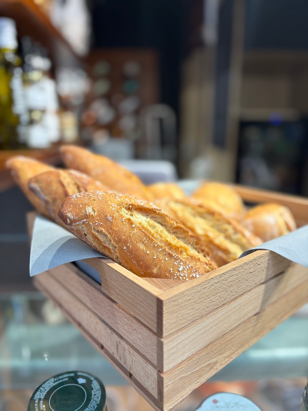 Focaccia recién horneada